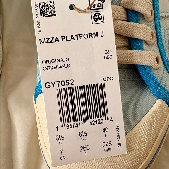 Adidas Platform Kids Sneakers-Nizza Platform - Picture 4 of 5